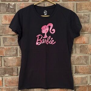 Mattel Black Barbie Short Sleeve Tee